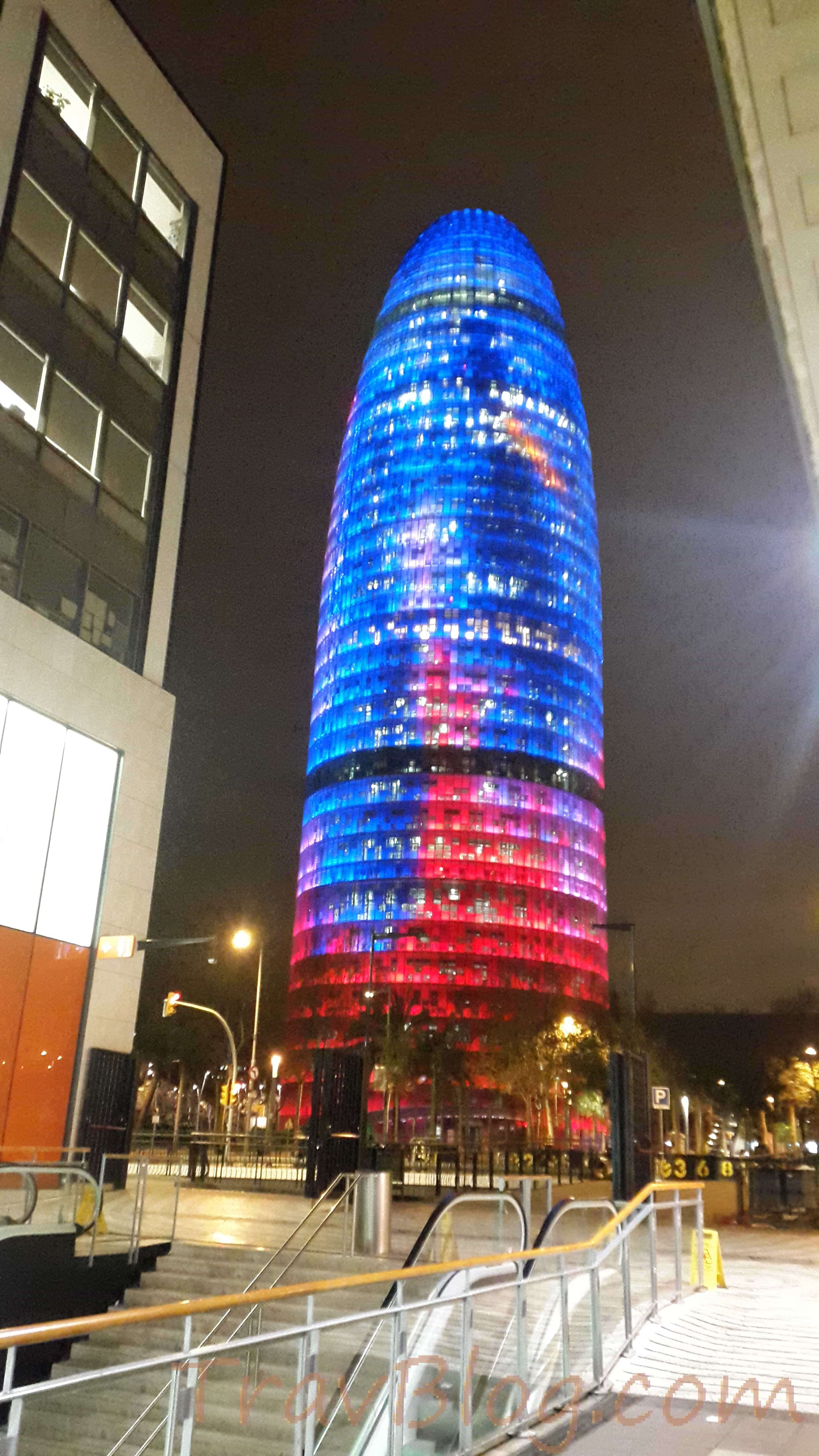 Torre-Agbar-Avinguda Diagonal- Barcelona