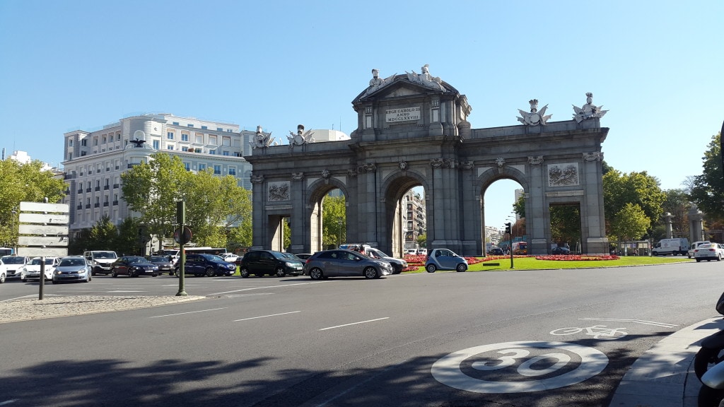 The Alcala Gate/Puerta de Alcala