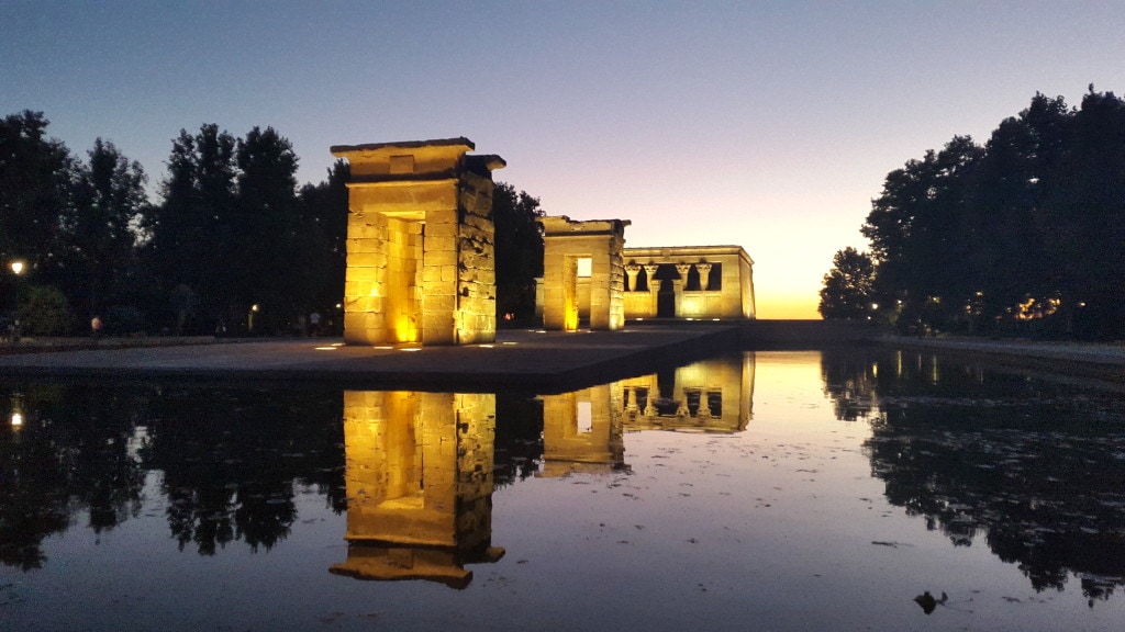 The Temple of Debod, Madrid