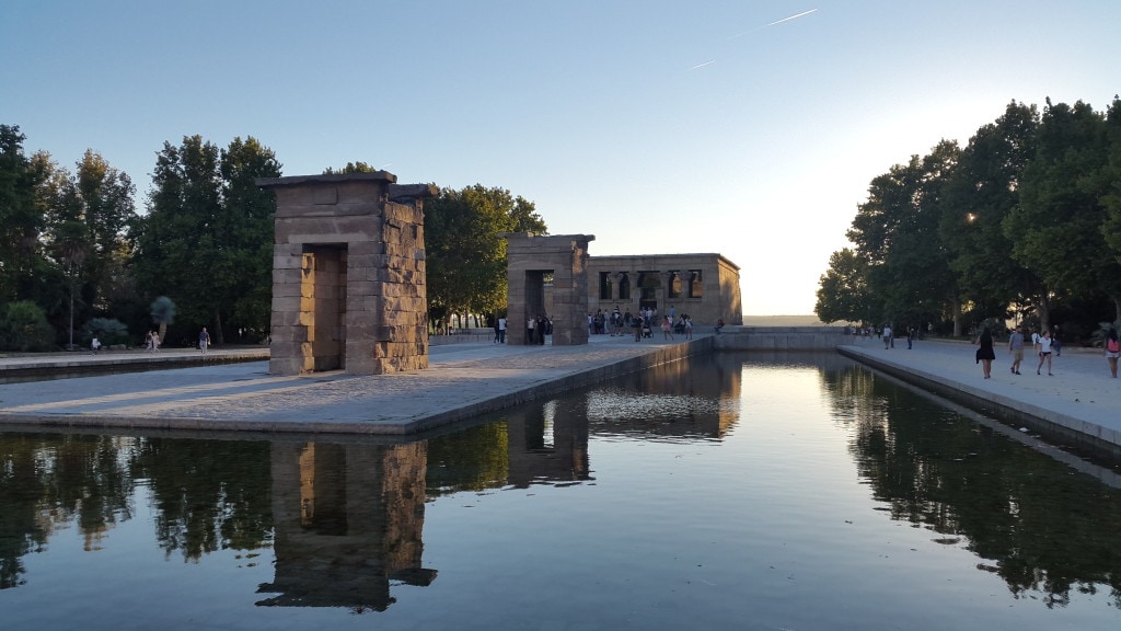 The Temple of Debod, Madrid