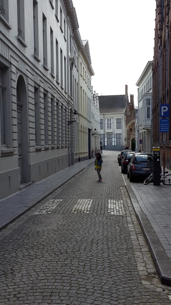 cobbled streets, Bruges