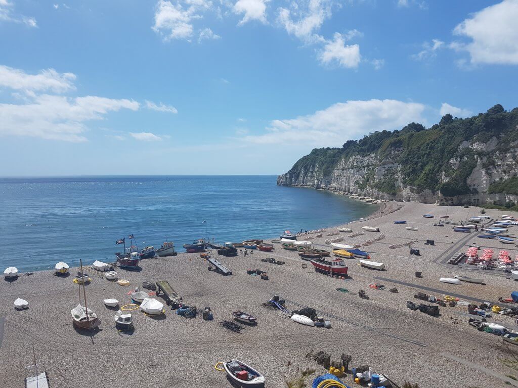 Beer Beach, seaton, devon